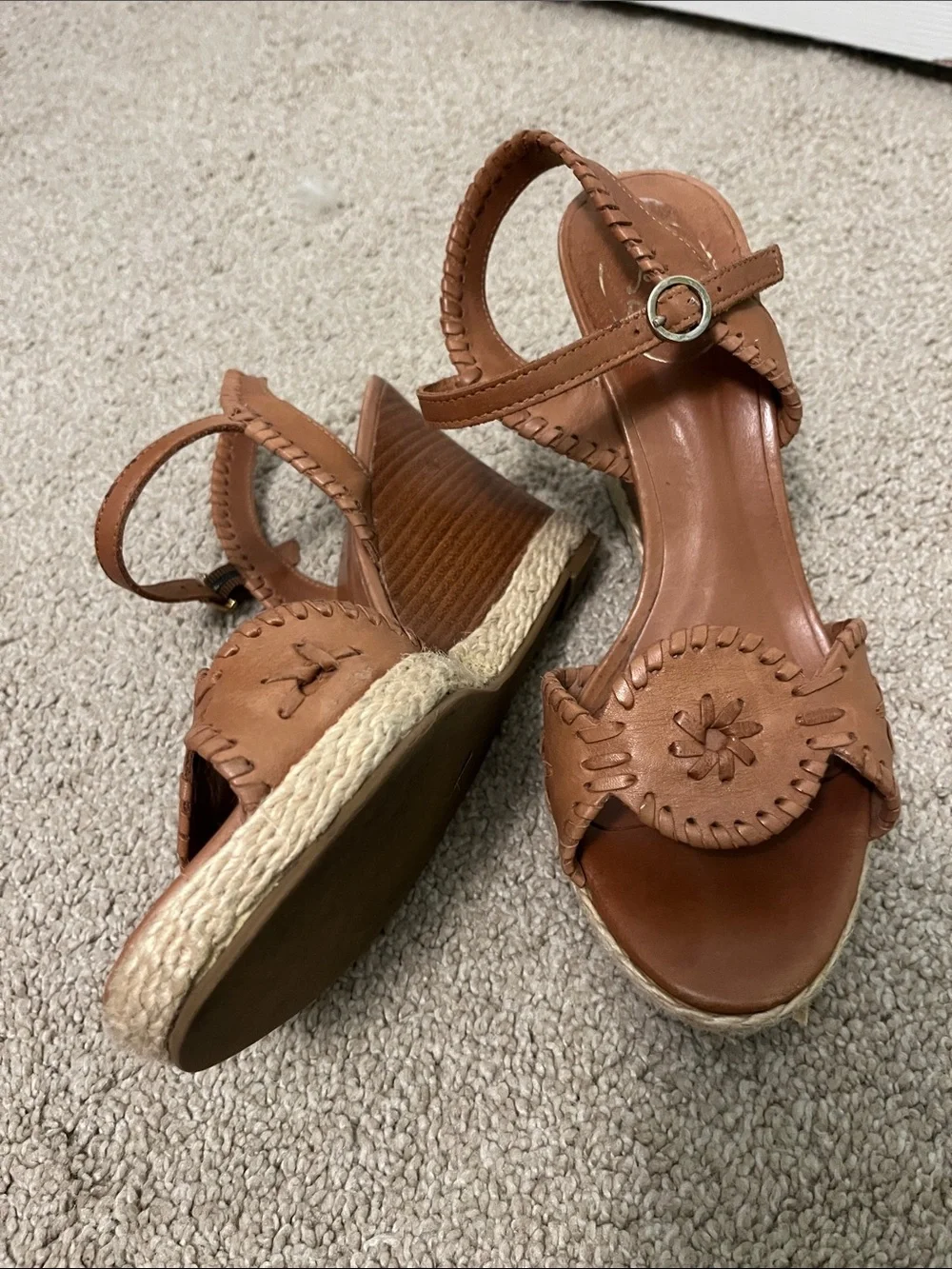 Jack Rogers brown leather